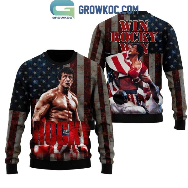 Rocky Win Rocky Win 2024 Sylvester Stallone Hoodie T-Shirt