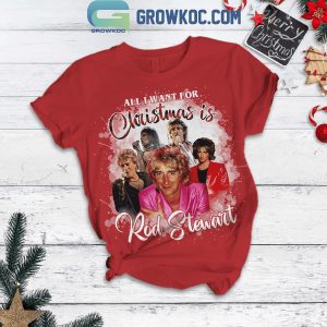 Rod Stewart All I Want Is Stewart Christmas Fleece Pajamas Set