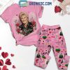 Georgia Bulldogs Is My Valentine 2025 Fleece Pajamas Set