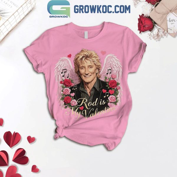 Rod Stewart Be My Valentine Happy Day 2025 Fleece Pajamas Set