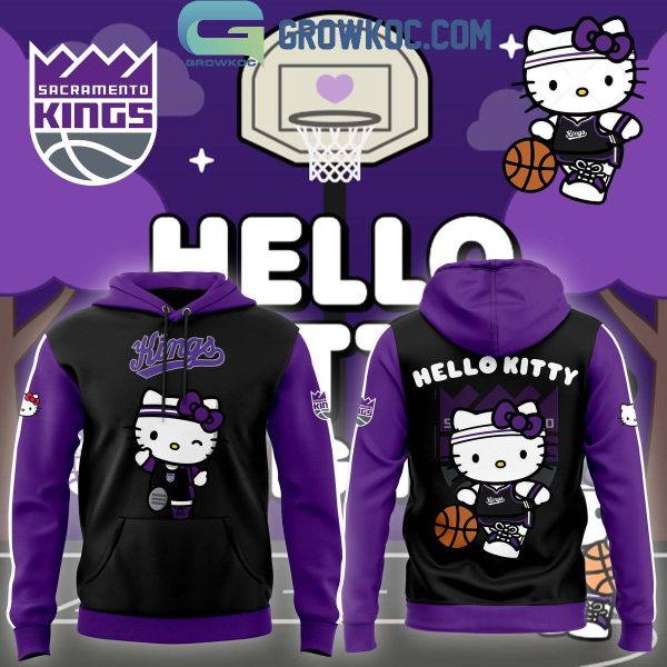 Sacramento Kings Hello Kitty Just Stay Cool 2024 Hoodie T-Shirt