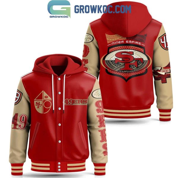 San Francisco 49ers 2024 Niners Football Team New Challenge Baseball Jacket