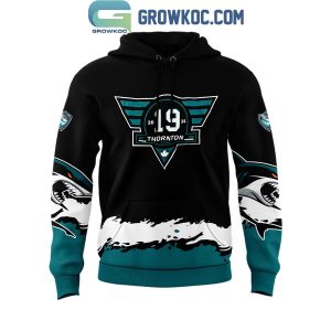 San Jose Sharks Joe Thornton #19 Hoodie T-Shirt