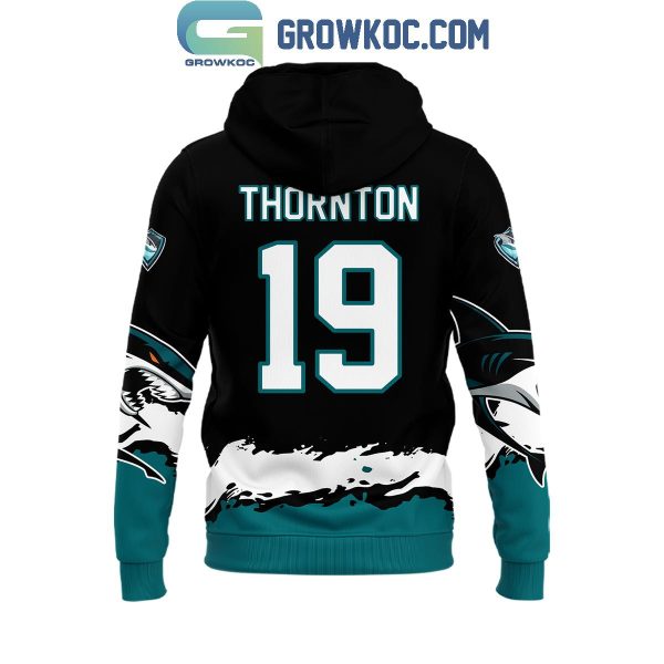 San Jose Sharks Joe Thornton #19 Hoodie T-Shirt