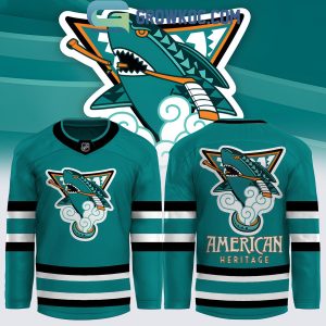 San Jose Sharks Native American Heritage It’s Our Honor Hockey Jersey