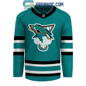 San Jose Sharks Native American Heritage It’s Our Honor Hockey Jersey