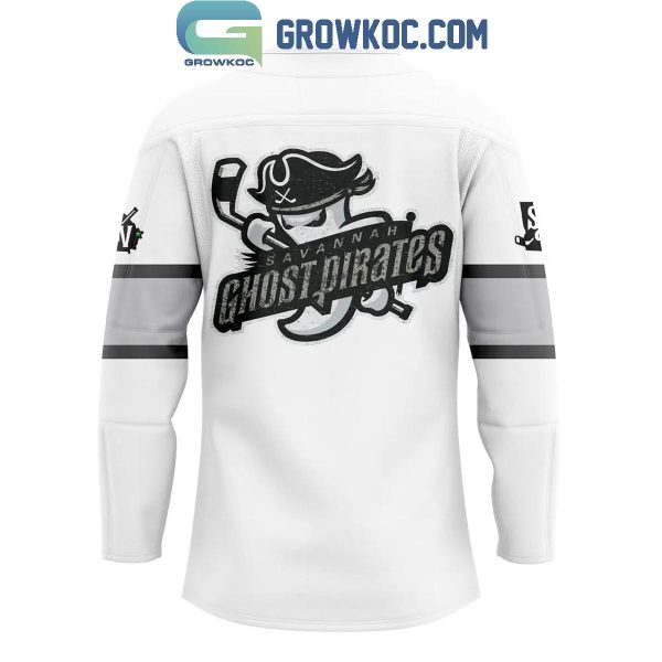 Savannah Ghost Panthers Nights Of Pirates Ghost 2024 Hockey Jersey