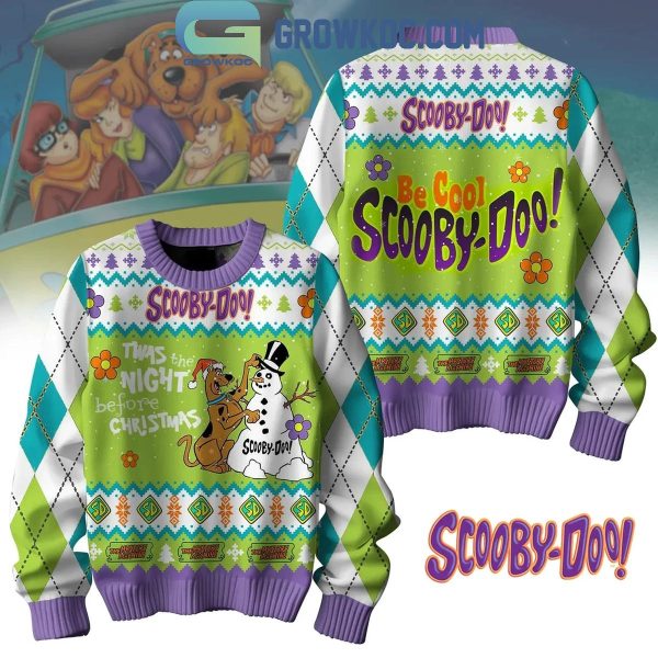 Scooby-Doo Be Cool The Night Before Christmas 2024 Ugly Sweater