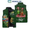 Snoopy Peanuts Christmas Begins With Christ Personalized Sleeveless Puffer Jacket