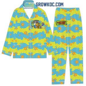 Scooby-Doo The Adventure Is In 2024 Christmas Polyester Pajamas Set