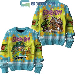 Scooby-Doo The Adventure Is In 2024 Christmas Ugly Sweater