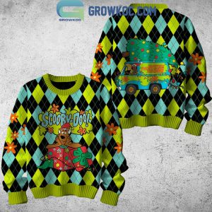 Scooby-Doo The Mystery Machine Christmas Be Merry Ugly Sweater