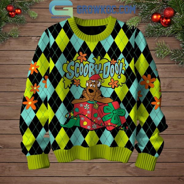 Scooby-Doo The Mystery Machine Christmas Be Merry Ugly Sweater