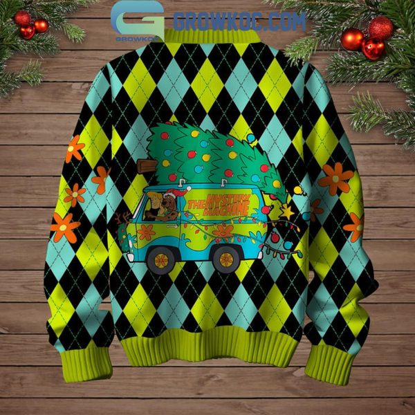 Scooby-Doo The Mystery Machine Christmas Be Merry Ugly Sweater