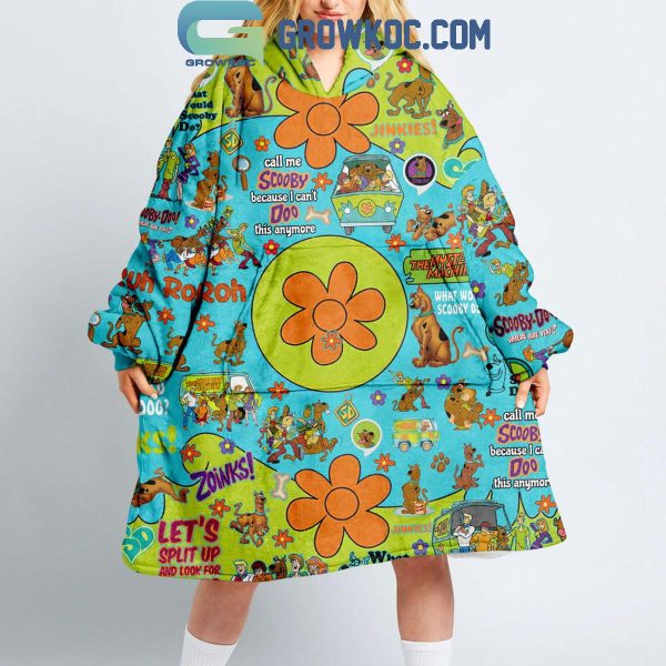 Scooby-Doo What Would The Scooby-Doo Do Oodie Hoodie Blanket