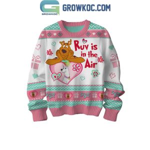 Scooby-doo I Ruv You Love In The Air 2025 Ugly Sweater