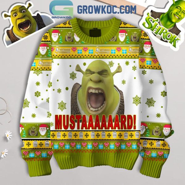 Sherk Mustard It’s Not Enough For 2024 Christmas Ugly Sweater