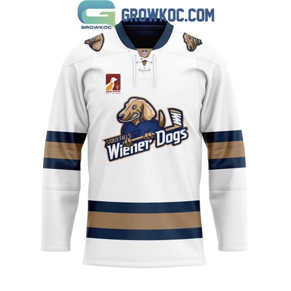 Sioux Falls Stampede Sioux Falls Wiener Dogs 2024 Hockey Jersey