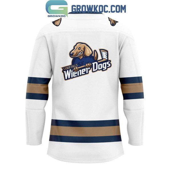 Sioux Falls Stampede Sioux Falls Wiener Dogs 2024 Hockey Jersey