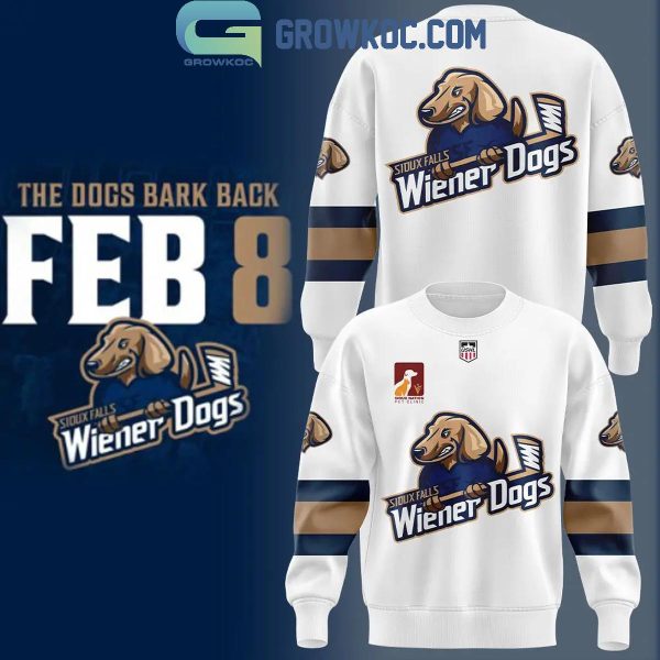 Sioux Falls Stampede Sioux Falls Wiener Dogs Hockey 2024 Hoodie Longs Pants