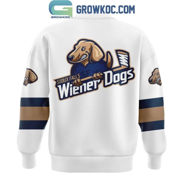 Sioux Falls Stampede Sioux Falls Wiener Dogs Hockey 2024 Hoodie Longs Pants