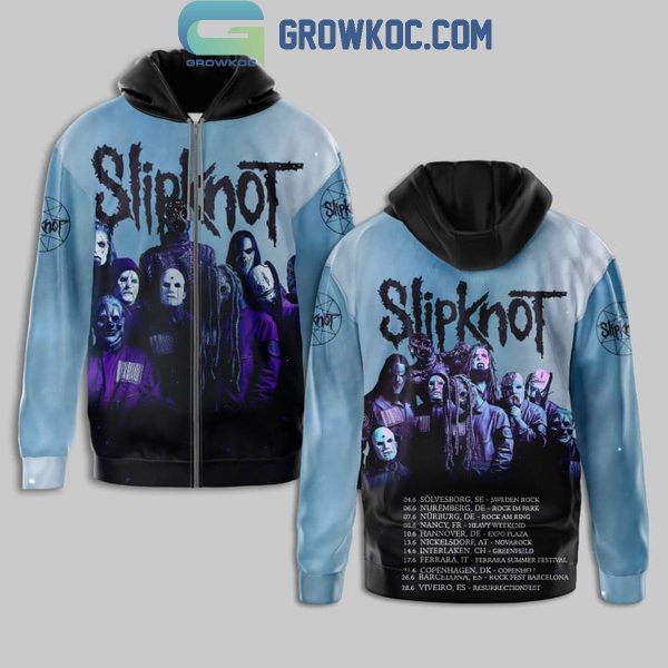 Slipknot Ready For 2025 Showtime Schedule Hoodie T-Shirt