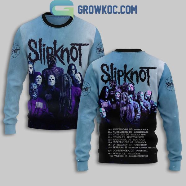 Slipknot Ready For 2025 Showtime Schedule Hoodie T-Shirt