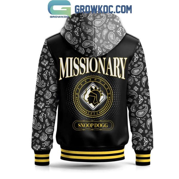 Snoop Dogg Missionary Smoke Weed Every Day 2024 Baseball Jacket