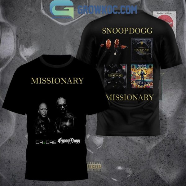 Snoop Dogg Missionary With Dr. Dre Hoodie T-Shirt