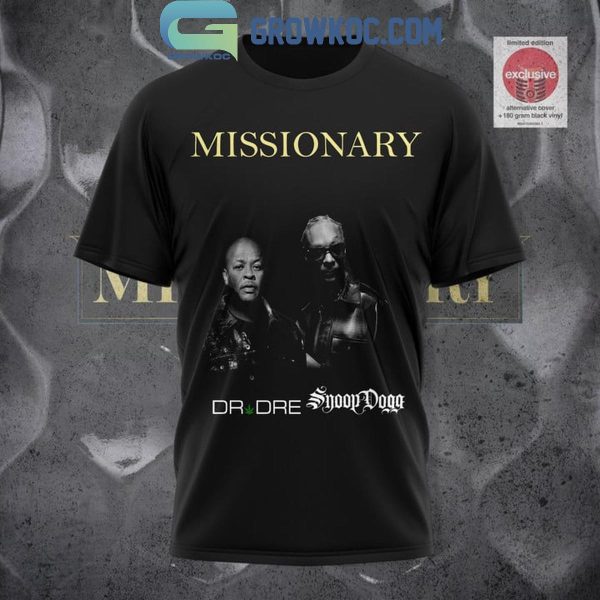 Snoop Dogg Missionary With Dr. Dre Hoodie T-Shirt