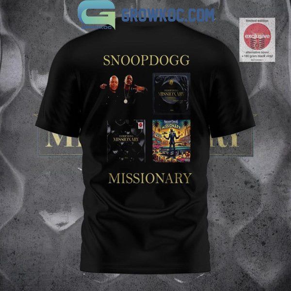 Snoop Dogg Missionary With Dr. Dre Hoodie T-Shirt