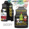 Snoopy Peanuts Christmas Begins With Christ Personalized Sleeveless Puffer Jacket