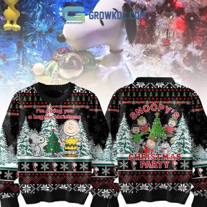 Snoopy I’m Giving You A Hug For Christmas Fan Ugly Sweater