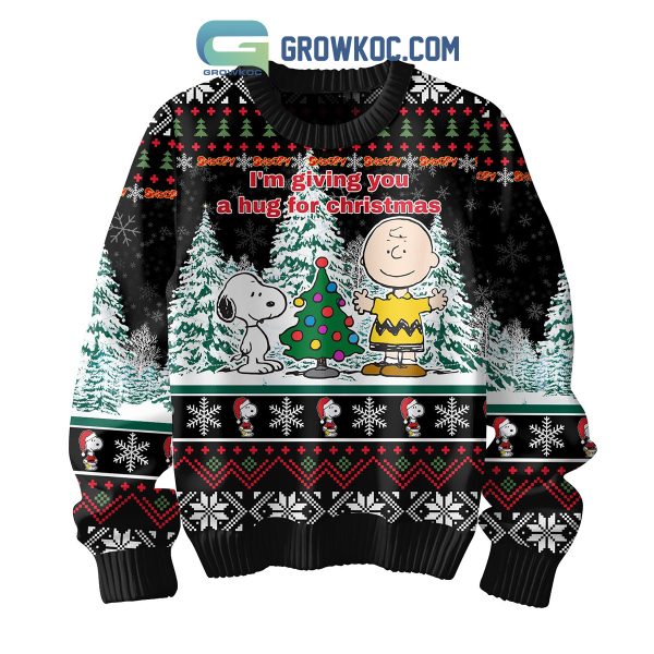 Snoopy I’m Giving You A Hug For Christmas Fan Ugly Sweater