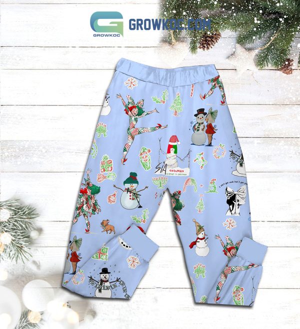 Snowman It’s Christmas Baby My Snowman And Me Fleece Pajamas Set