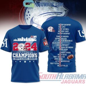 South Alabama Jaguars 2024 Salute To Veterans Bowl Champions Hoodie T-Shirt