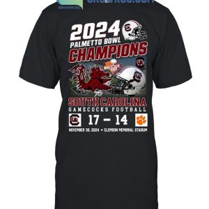 South Carolina Gamecocks 2024 Champions Of Palmetto Bowl T-Shirt