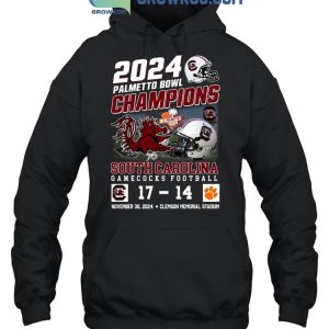 South Carolina Gamecocks 2024 Champions Of Palmetto Bowl T-Shirt