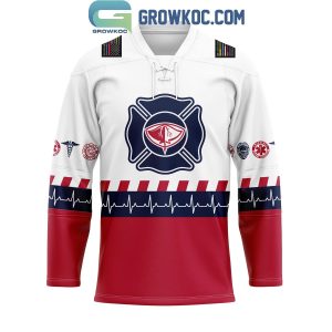 South Carolina Stingrays First Responders Night 2024 Love Hockey Jersey