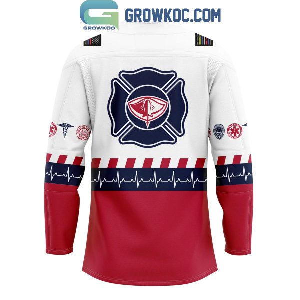 South Carolina Stingrays First Responders Night 2024 Love Hockey Jersey