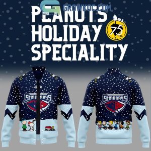 South Carolina Stingrays Peanuts Night Specialty 2024 Bomber Jacket