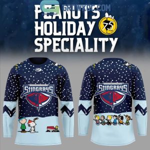 South Carolina Stingrays Peanuts Night Specialty 2024 Hockey Jersey