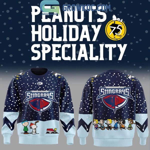 South Carolina Stingrays Peanuts Night Specialty 2024 Hoodie Long Pants