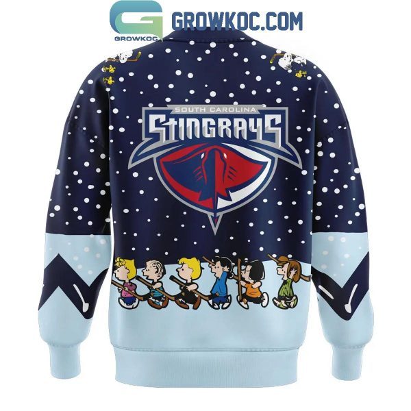 South Carolina Stingrays Peanuts Night Specialty 2024 Hoodie Long Pants