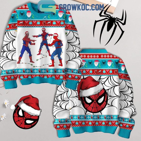 Spider-Man All I Want For Christmas Marvel Movies Ugly Sweater