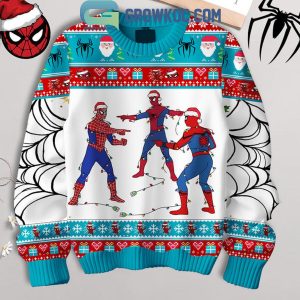 Spider-Man All I Want For Christmas Marvel Movies Ugly Sweater