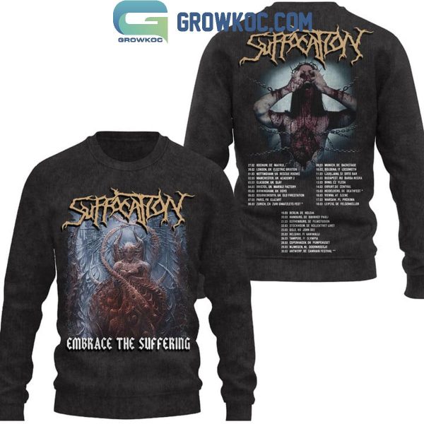 Suffocation Embrace The Suffering Hoodie T-Shirt