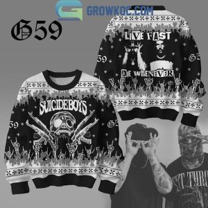 Suicideboys Live Fast Die Whenever Ugly Sweater