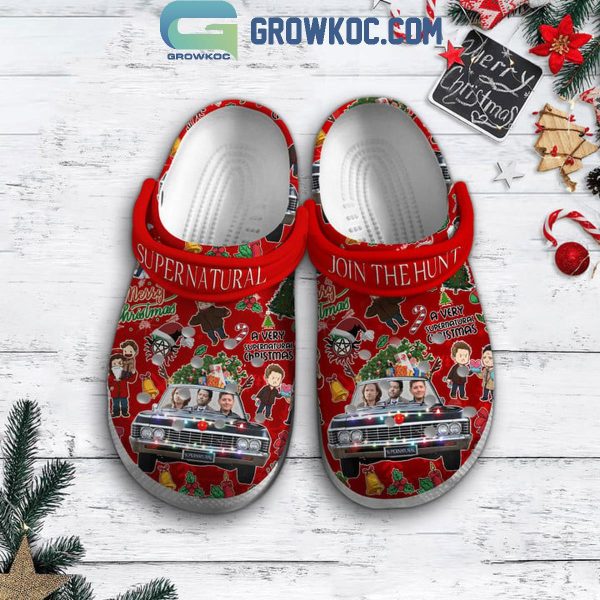 Supernatural Merry A Supernatural Christmas 2024 To You Crocs Clogs