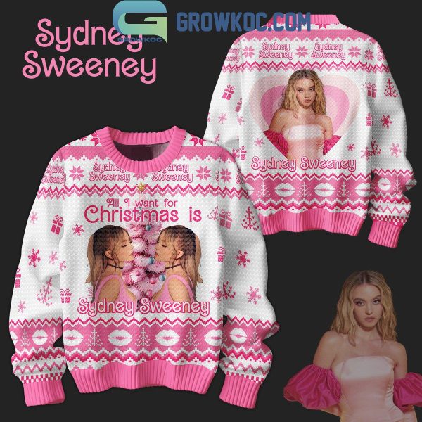 Sydney Sweeney All I Want For Christmas 2024 Sydney Sweeney Ugly Sweater